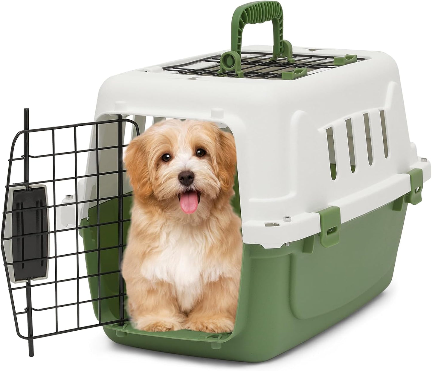 MoNiBloom 18-Inch Cat Carrier for Small Dogs and Cats Travel