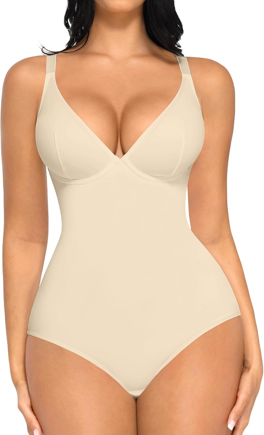 FeelinGirl Shapewear Bodysuits for Women with Tummy Control