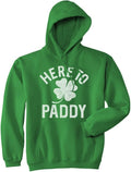 Clover-Printed Unisex Hoodie for St. Patrick's Day