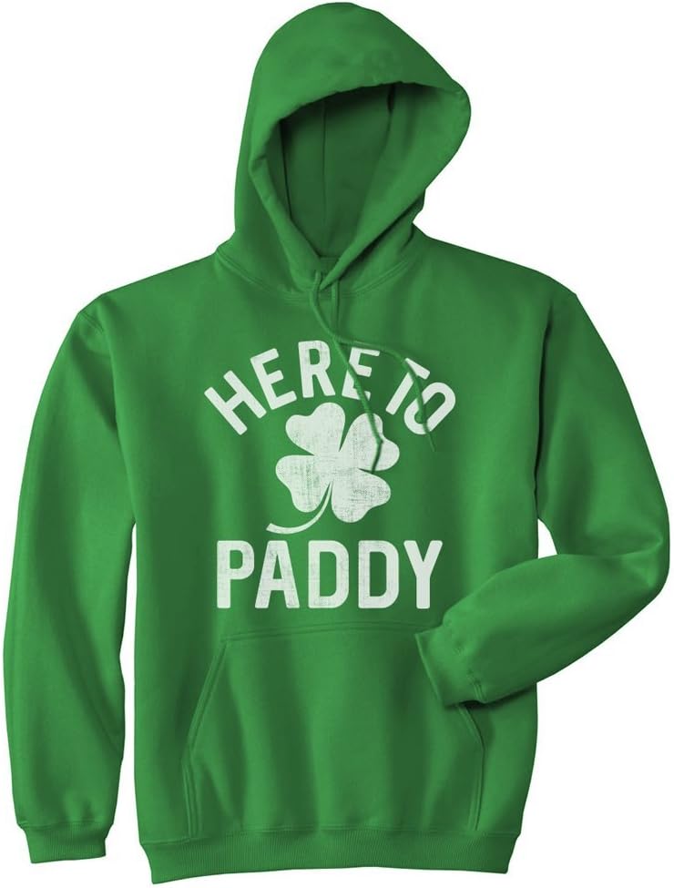 Clover-Printed Unisex Hoodie for St. Patrick's Day