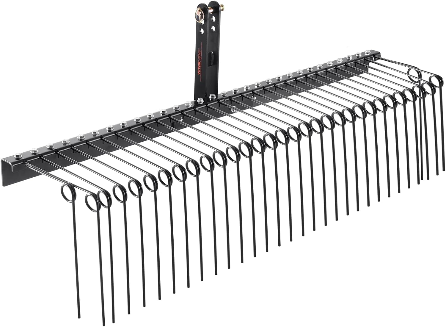 VEVOR Tow Behind Landscape Rake for Efficient Yard Cleaning