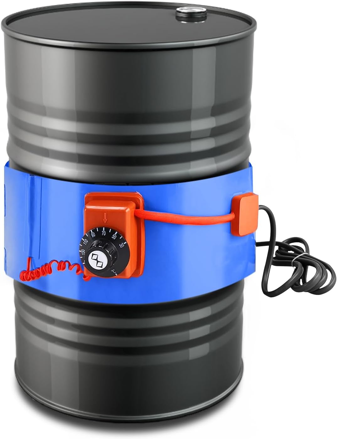 Efficient 55 Gallon Drum Heater with Twist Temperature Control