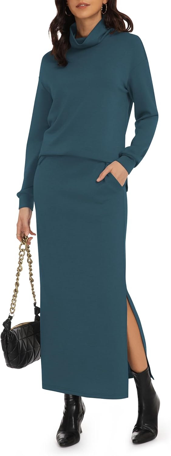 Casly Lamiit Women's 2 Piece Skirt Set for Stylish Comfort