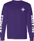 NCAA Double Sleeve Print Long Sleeve Tee - Unisex Cotton Fit