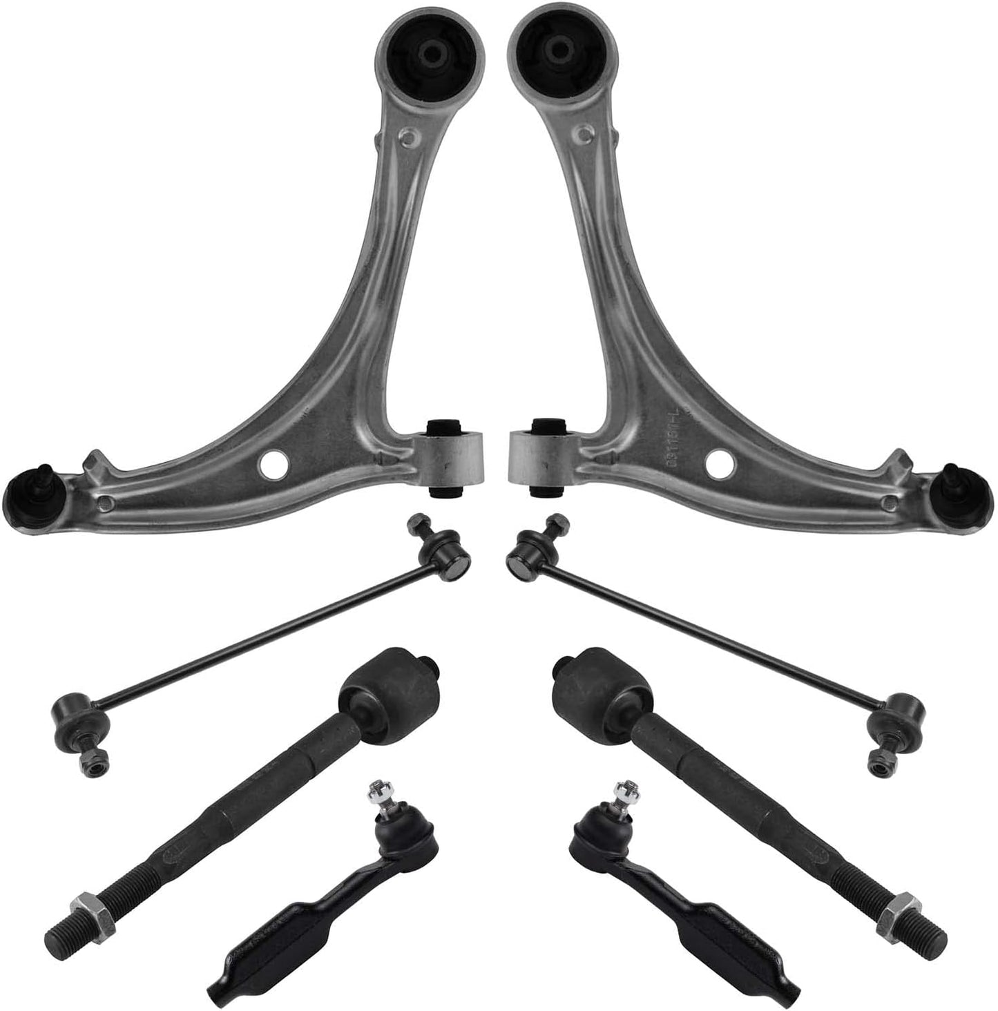 TRQ Front Steering & Suspension Kit for 2007-2009 Honda Odyssey