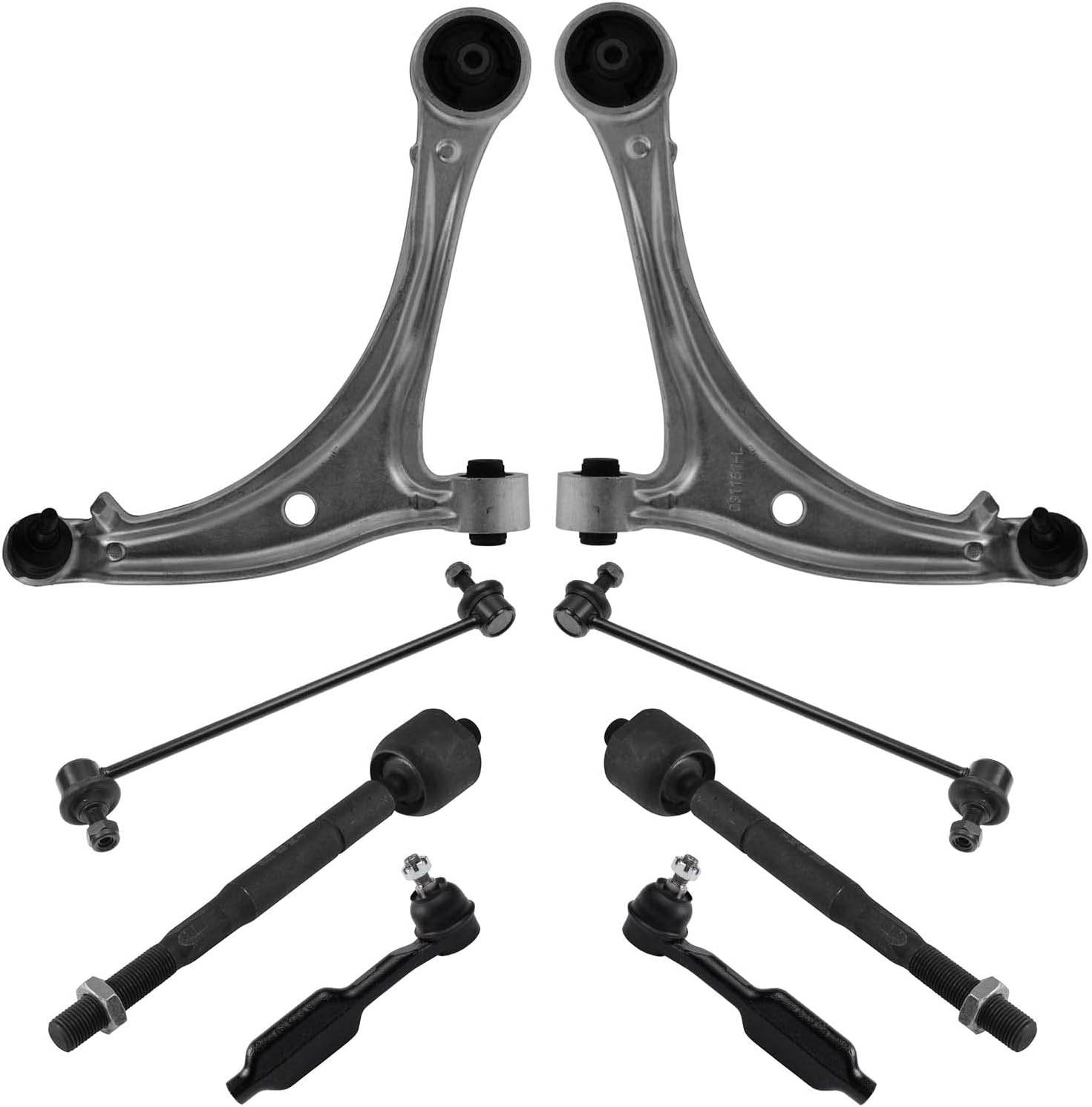 TRQ Front Steering & Suspension Kit for 2007-2009 Honda Odyssey