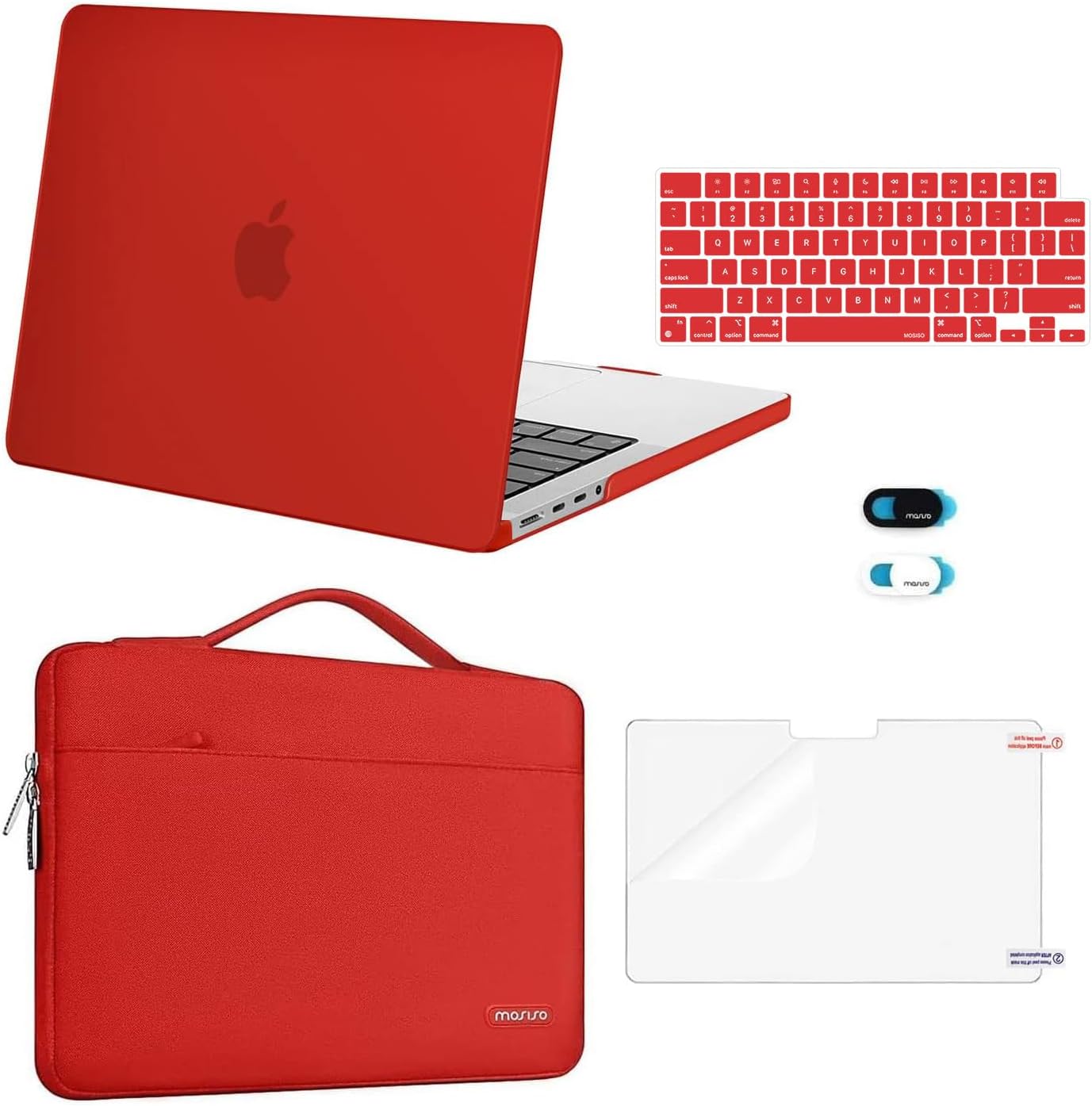 MOSISO MacBook Pro 14 inch Case with Accessories for 2021-2025