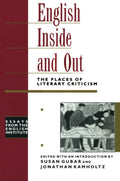 English Inside and Out - Essays on the Future of Literary Studies