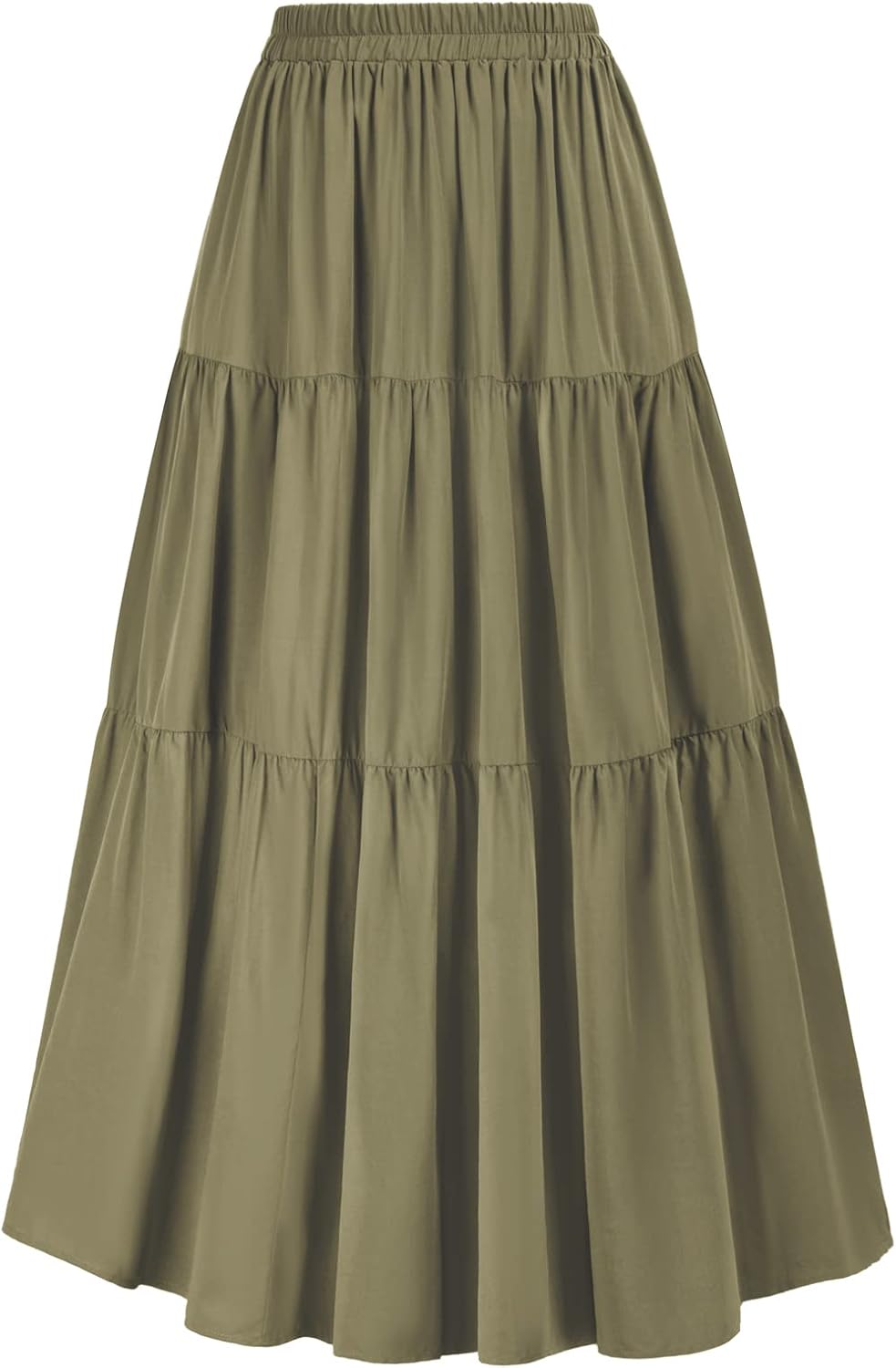Scarlet Darkness Maxi Long Skirts for Women with Pockets