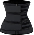 YIANNA Waist Trainer for Women Latex Underbust Double Training Belt lf