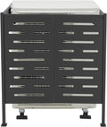 Hide A/C Units Stylishly - Iron Privacy Fence Panels - SHATUOA