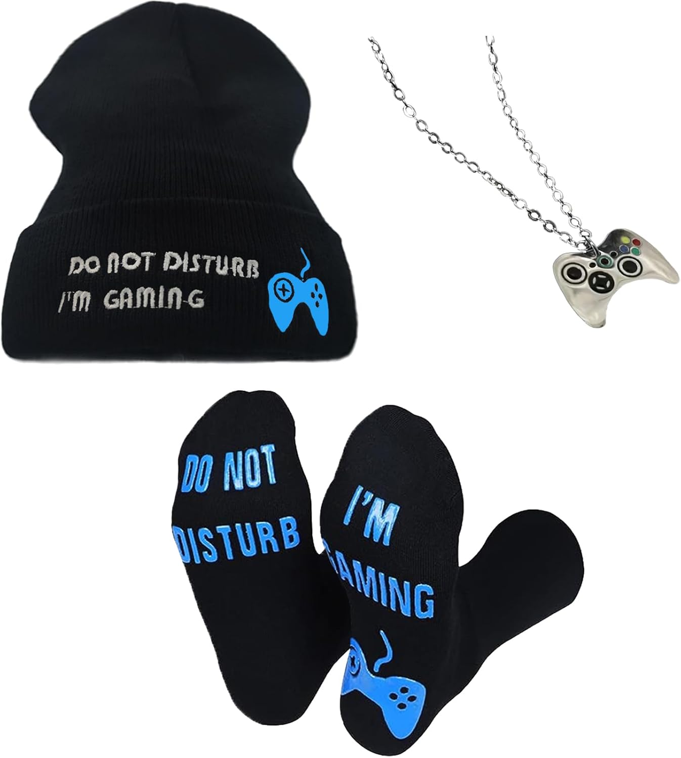 Gamer's Dream Set: Do Not Disturb Beanie & Socks!