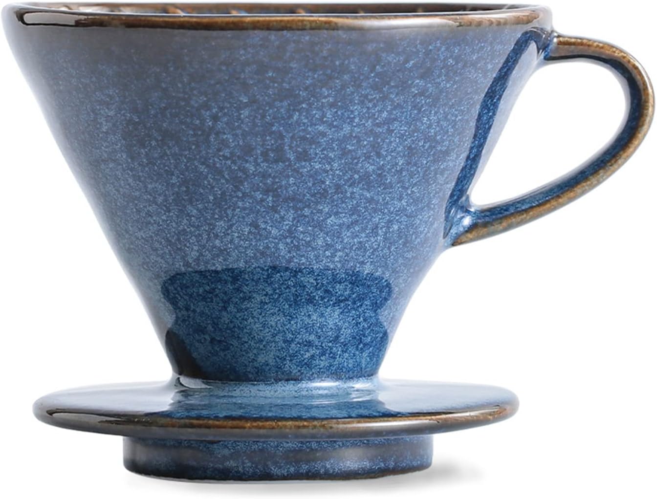 Portable Ceramic Pour Over Coffee Maker - Sky Blue