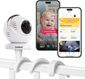WiFi Baby Monitor with Camera and Audio - Contactless Sleep Tracking