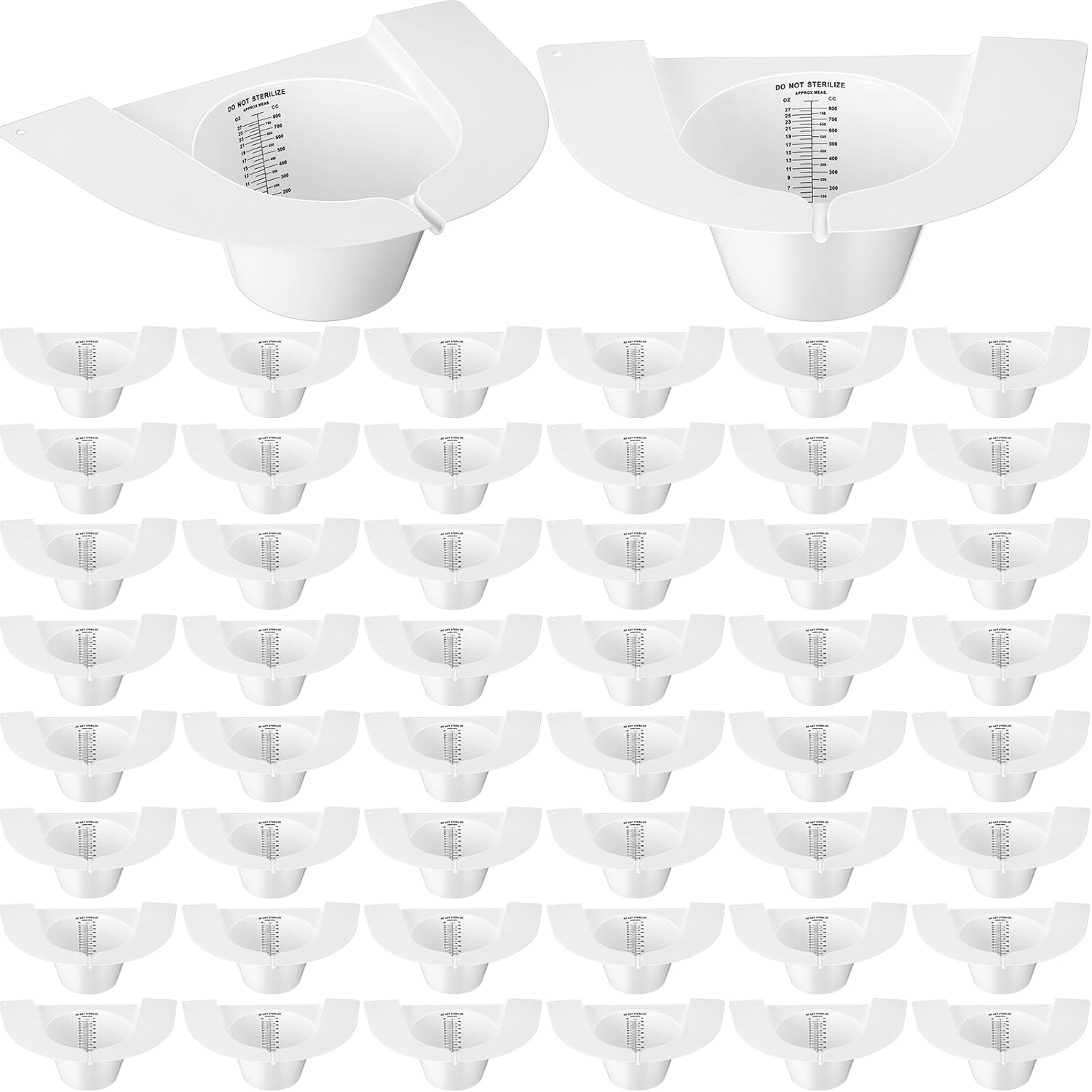 TrelaCo 50 Pcs Urine Collection Hats for Easy Sample Collection