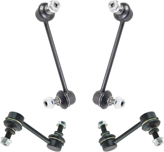 TRQ Front & Rear Sway Bar Stabilizer Link Set for Mazda 6