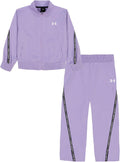 Baby Girls Terrazzo Leopard Heart Set Short Set - Soft Tricot