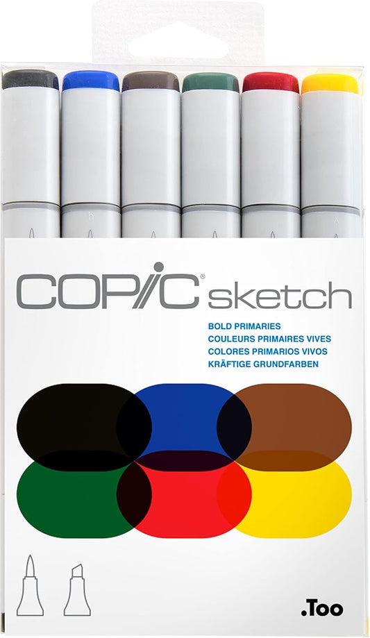 Copic Sketch Alcohol Markers Set for Drawing and Illustration