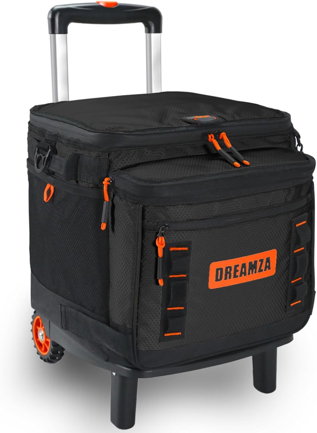 Soft Cooler with Wheels for Beach Picnic Camping Grocery Use