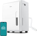 Midea 60 Pint Dehumidifier for 5,500 Sq. Ft - Pump & Smart Control