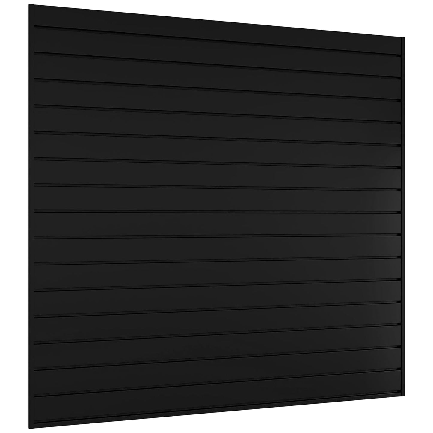 Interlocking Slatwall Panel for Garage Storage and Organization