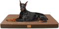 Jumbo Orthopedic Dog Bed 56in x 40in Brown - Deep Support for Large