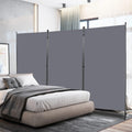 Room Divider 6FT Folding Privacy Screens 3-Panel - Portable Privacy