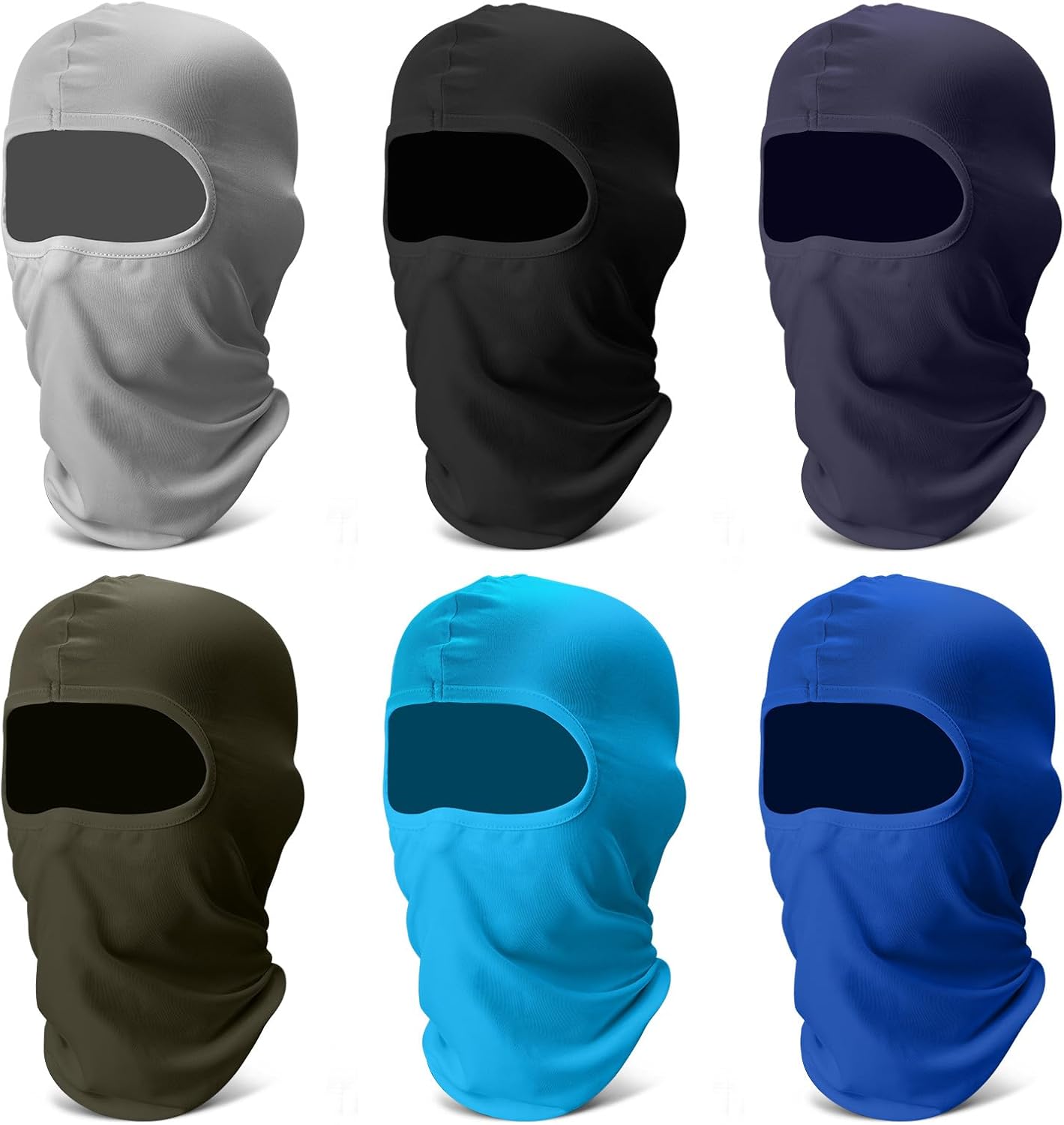 Stay Cool: 6 Pack Balaclava Ski Mask by Finvizo
