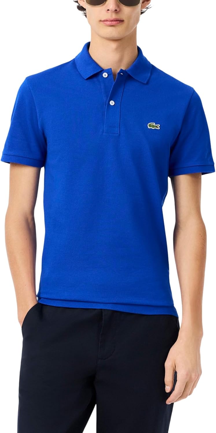 Lacoste Men's Slim Fit L12.12 Short Sleeve Pique Polo Shirt Review