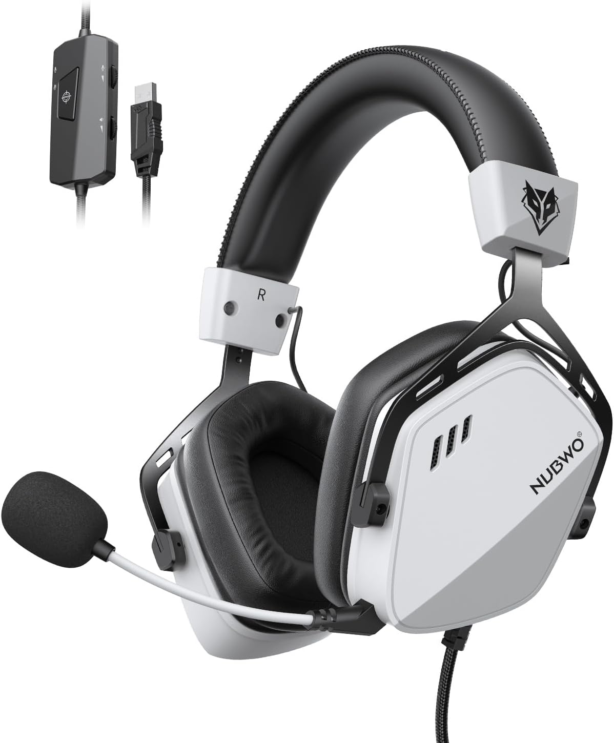 NUBWO HG03 USB Gaming Headset with 7.1 Surround Sound