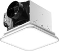 Bathroom Exhaust Fan with Light 110 CFM 1.0 Sones - Quiet Ventilation