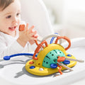 VoMii High Chair Toys with Suction Cup - Montessori Sensory Pull Toy