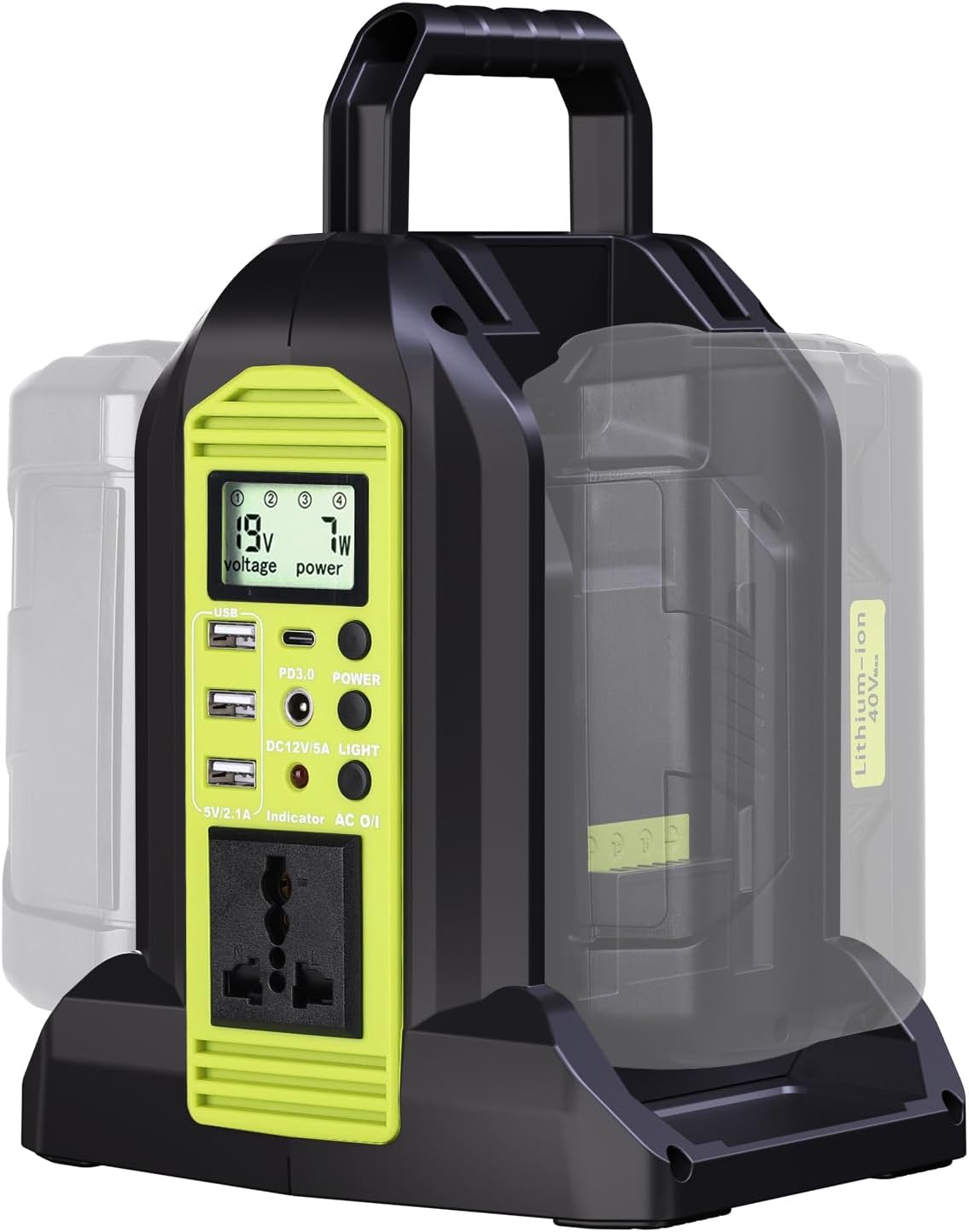 Portable Power on the Go! 350W Ryobi 40V Inverter