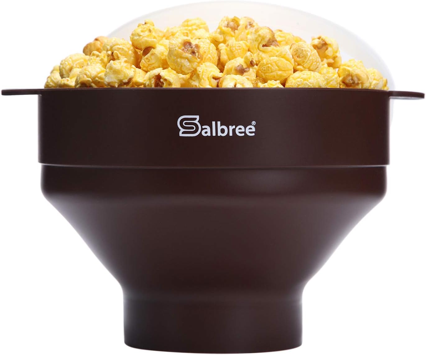Salbree Collapsible Popcorn Maker - 16 Cup Capacity, No Oil Required