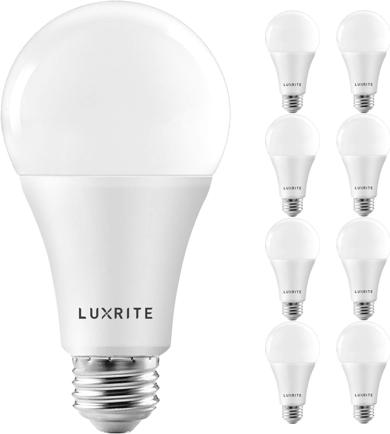 LUXRITE A21 LED Bulbs 150 Watt Equivalent for Bright Lighting