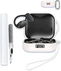 Shock-Absorbing Silicone Case for TOZO OpenEgo Headphones, White