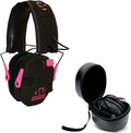 Walker's Razor Slim Electronic Hearing Muff with Carry Case - Range