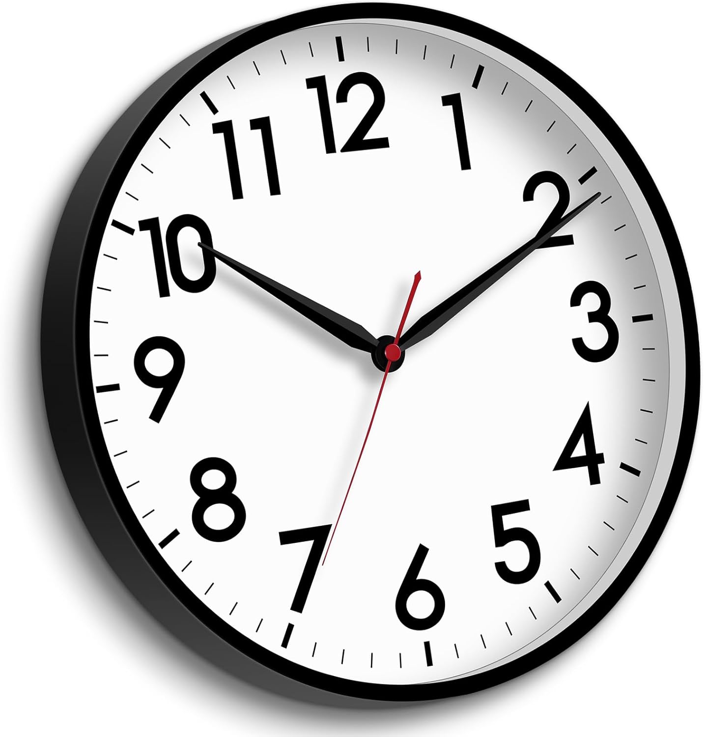 AKCISOT 16 Inch Wall Clock Large Silent Non-Ticking Design