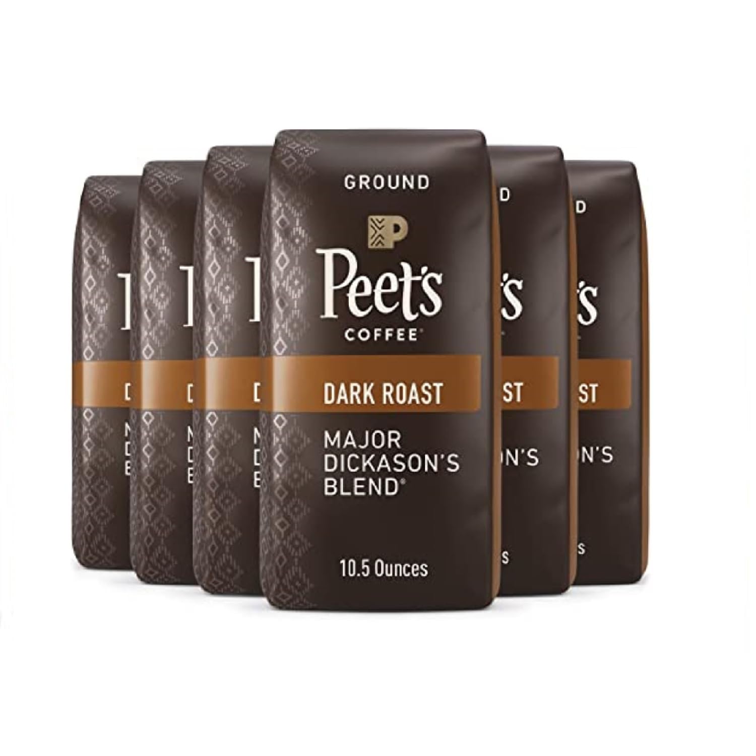 Peet's Coffee Dark Roast Ground Coffee Major Dickason's Blend