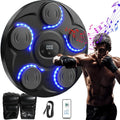 Bluetooth Music Boxing Machine Wall Mounted with Gloves - LED Target