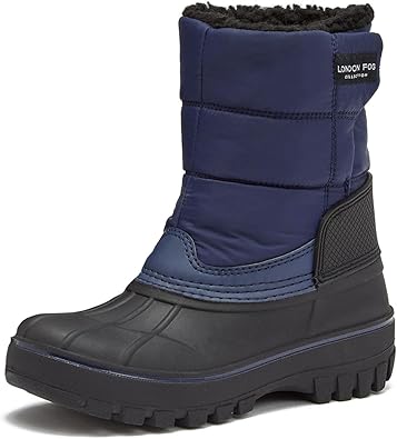 LONDON FOG Jett Waterproof Snow Boots for Kids - Insulated Warm