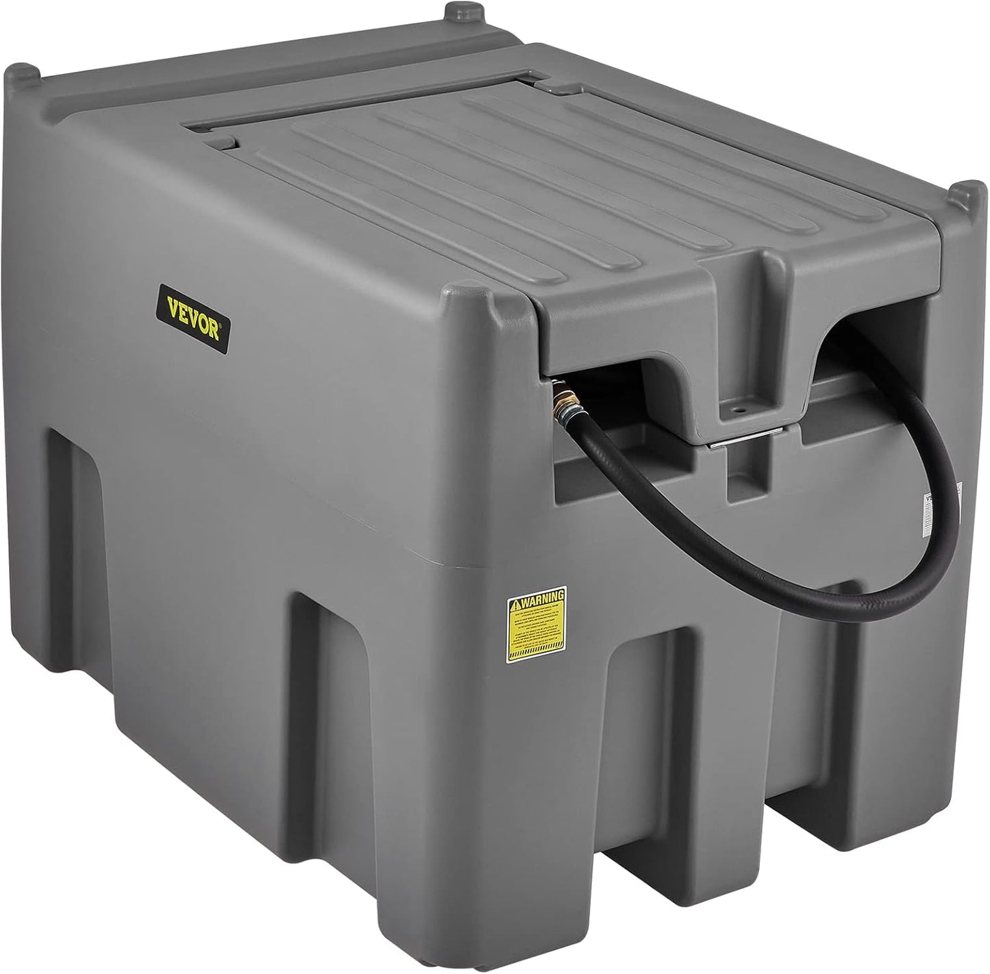 VEVOR Portable Diesel Tank with 116 Gallon Capacity and 10 GPM