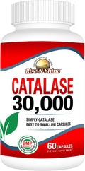 Rise-N-Shine Catalase Supplement 30,000 for Hair Health