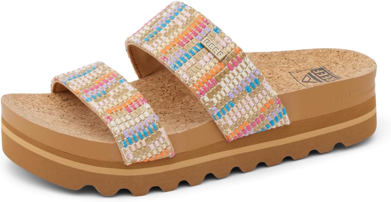 Reef Women's Cushion Vista Hi Platform Sandal for Comfort