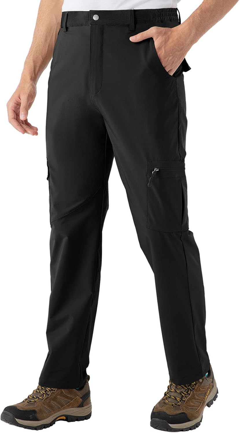 Rdruko Quick Dry Men's Hiking Pants - 6 Pockets!