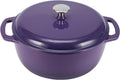 Enameled Cast Iron Dutch Oven 6-Quart - Durable, Oven-Safe Pot