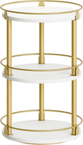 3-Tier Lazy Susan Rotating Spice Rack - Smooth 360 Rotation