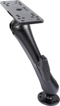 9.1 in Long Arm Aluminum Fish Finder Mount with 1.5 in C Ball - Stable