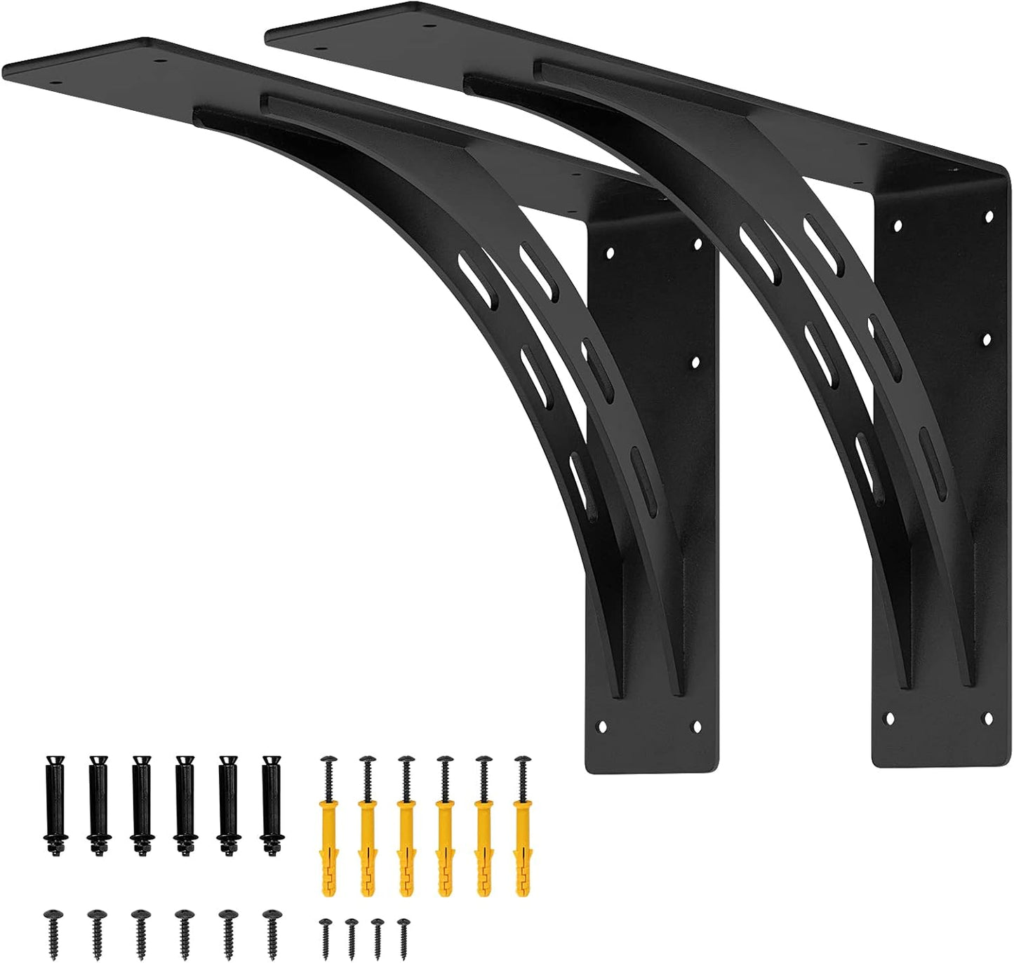 20 Inch Heavy Duty Shelf Brackets for Maximum Support and Style