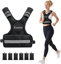 Adjustable Weighted Vest for Men and Women - Up to 10 lb Adjustable